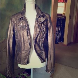 Leather jacket